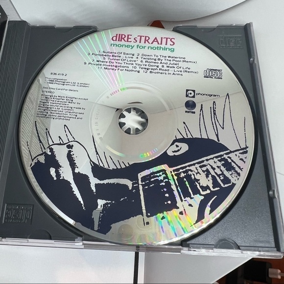 Euc - Dire Straits Money For Nothing - CD 1988 London-Vertigo/Phonogram - Picture 5 of 9